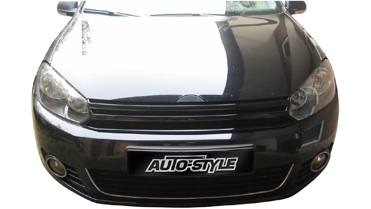 Grille+sans+logo+sur+mesure+pour+Volkswagen+Golf+VI+2008-2012